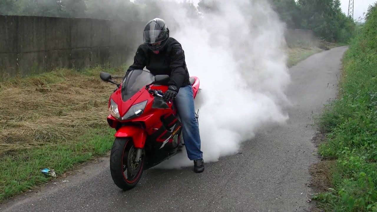 Honda cbr burnout #5