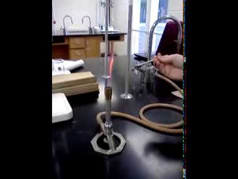 Calcium Chloride Flame Test