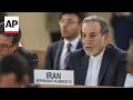 Iran FM says Israels attacks on nuclear facilities are grave war crimes