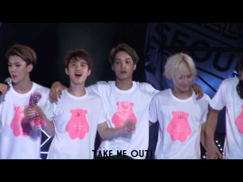 140815 SMTOWN CONCERT 빛 KAI focus