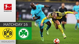 Borussia Dortmund — Greuther Fürth 3-0 | Highlights | Matchday 16 – Bundesliga 2021/22