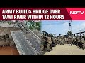 Jammu Cloudburst | Indian Army Restores Bailey Bridge Over Tawi River Within 12 Hours