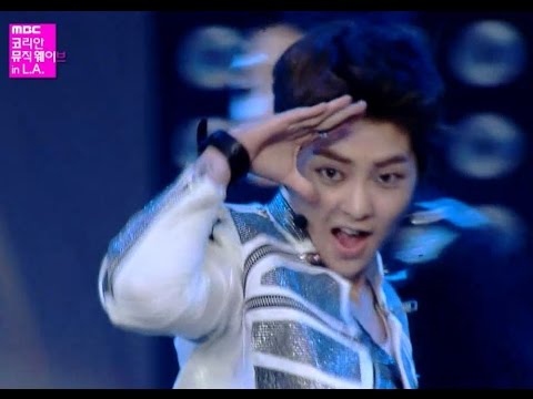 【TVPP】EXO - MAMA, 엑소 - 마마 @ Korean Music Wave in L.A.