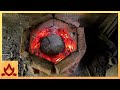 Primitive Technology Making Charcoal in a Closed Pot