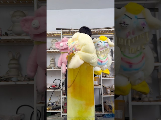 Cotton candy has too many colors.