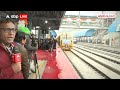 Srinagar से Sangaldan Station के बीच इलेक्ट्रिक ट्रेन को PM Modi ने हरी झंडी दिखाकर किया शुभारंभ  - 02:42 min - News - Video
