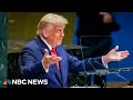 Breaking down President Trumps 2025 United Nations General Assembly speech