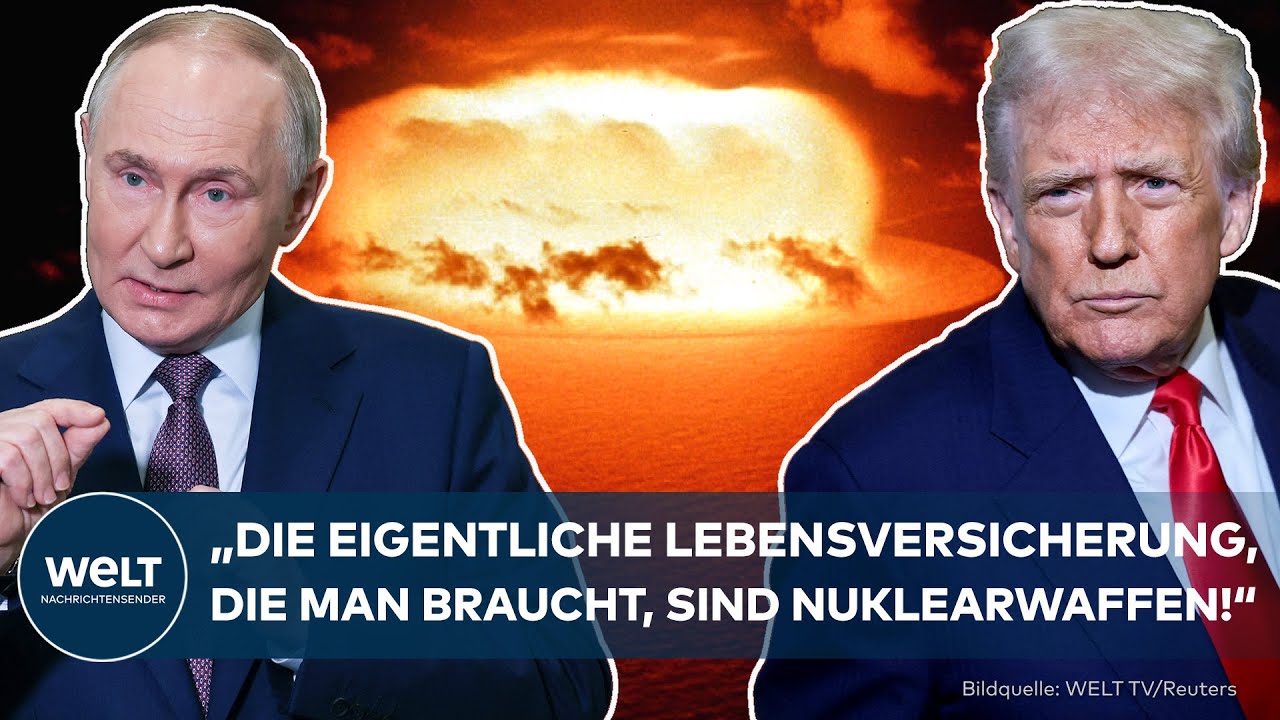 ATOMWAFFENTESTS: Putins Nuklear-Provokationen ‒ Jetzt reißt Trump endgültig der Geduldsfaden