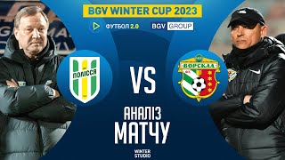 Полісся – Ворскла. BGV Winter Cup 2023 (аналіз матчу) / Winter STUDIO