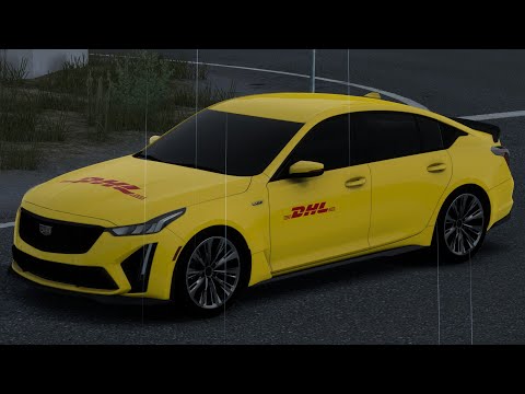 DHL CADILLAC CT5-V BLACK WING 2022 ATS 20 04 2025 1.0 1.54