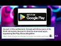 Who is eligible for Googles $700 million settlement payout?  - 01:55 min - News - Video