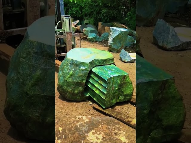 Greenstone drilling process