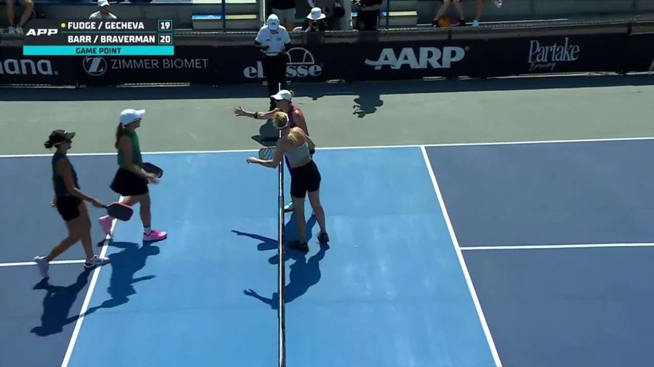 NYC Shuffle: Fudge/Gecheva vs. Barr/Braverman Game Point