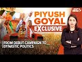 Lok Sabha Elections 2024 | Piyush Goyal Exclusive On NDTV: From Debut Campaign To Dynastic Politics