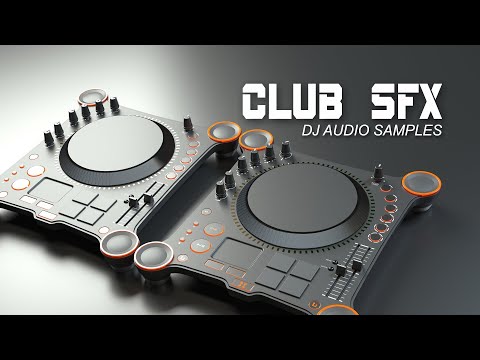 Club SFX, DJ Audio Samples in WAV / AIFF Formats - Royalty Free Downloadable Sample Pack