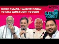 Election 2024 Result | As NDA, INDIA Plan Next Move, Nitish Kumar, Tejashwi Yadav On Same Flight