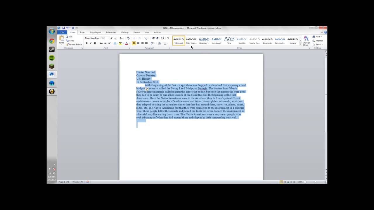 How To Single Space A Word Document YouTube