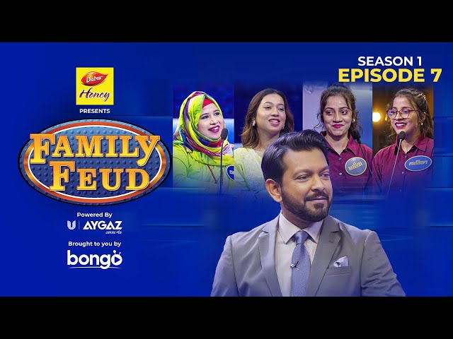 Family Feud Bangladesh S1 | Tahsan | Reality Game Show | The Adhikari and Hasan Family