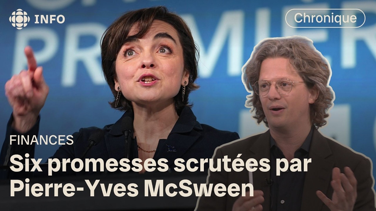 Christine Fréchette et l’économie : à quoi s'attendre? Pierre-Yves McSween répond | Première ligne