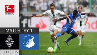 Borussia M’gladbach — TSG Hoffenheim 3-1 | Highlights | Matchday 1 – Bundesliga 2022/23