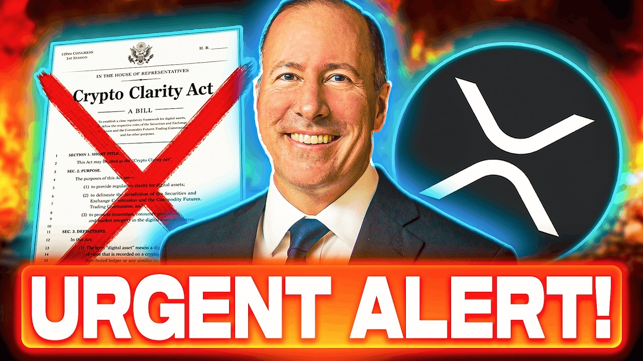 XRP URGENT: THE BANKERS JUST DROPPED A MASSIVE CLARITY ACT NUKE!