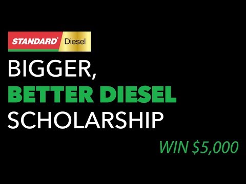 For the second year in a row, Standard® is giving away $5,000 scholarships to aspiring diesel technicians. For the second year in a row, Standard® is giving away $5,000 scholarships to aspiring diesel technicians.