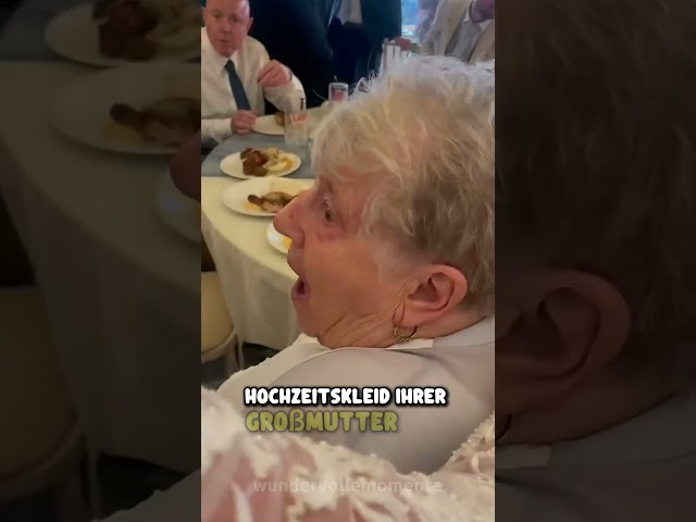 60 Jahre später: Braut erscheint in Omas Hochzeitskleid ❤️