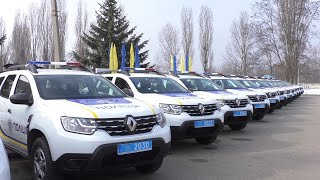 Поліцейські офіцери громади Харківщини отримали службові автомобілі