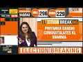 Lok Sabha Election Results| Priyanka Gandhi Congratulates KL Sharma On Amethi Lead | #electionresult
