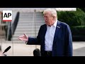 Trump says James Comey indictment is about justice and not revenge