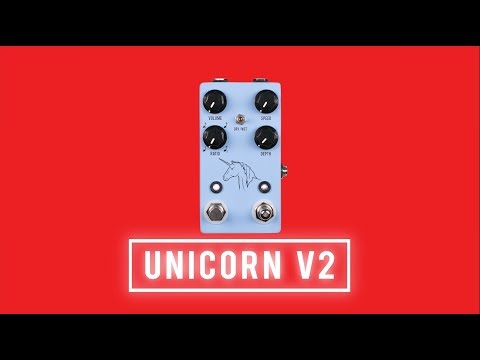 JHS Unicorn V2 Uni-Vibe Guitar Effects Pedal