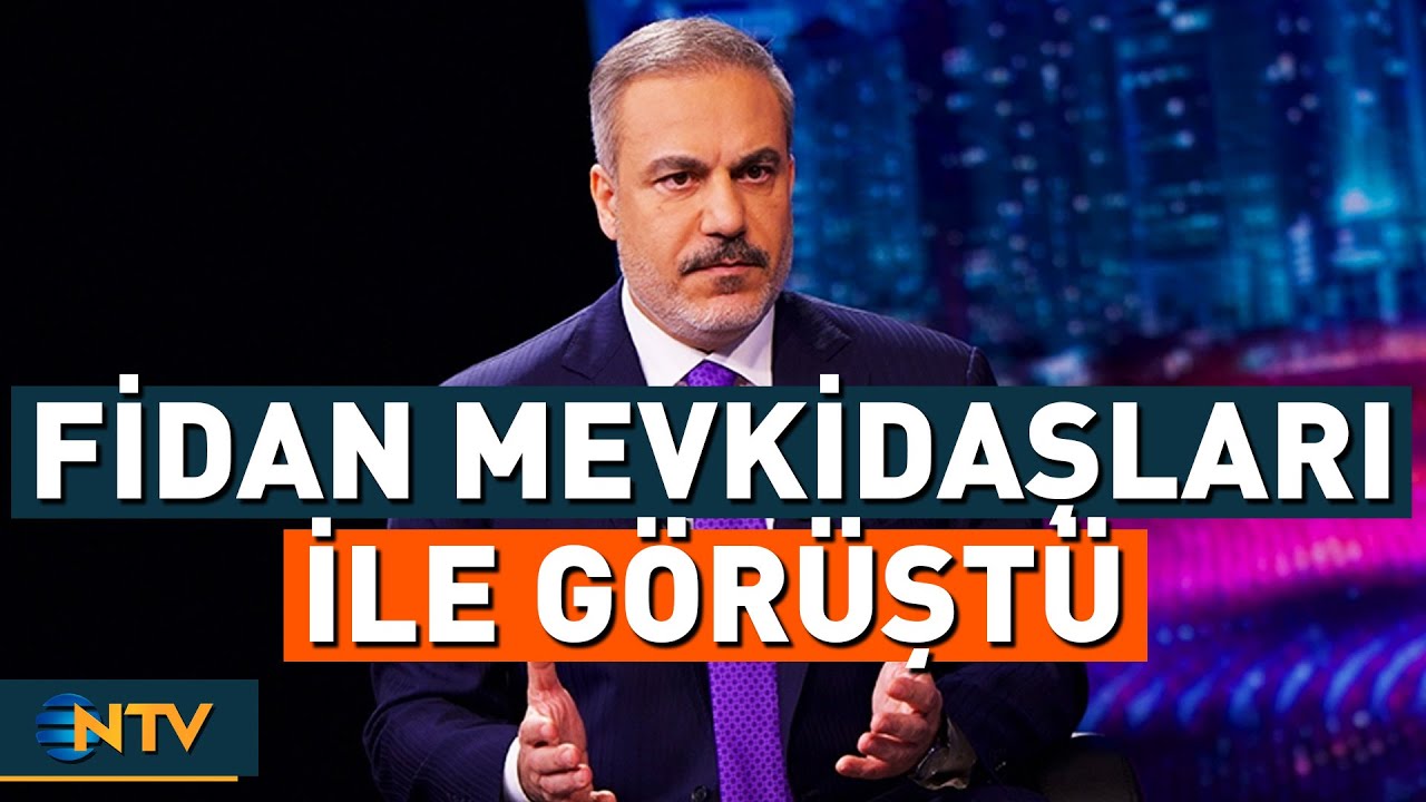 Son Dakika: Fidan, Mevkidaşları ile Saldırıları Görüştü | NTV