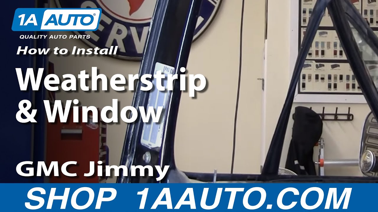 How to Install Replace Weatherstrip & Window 73-87 Chevy ... 85 s10 window wiring diagram 