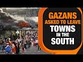 Palestinians Asked To Evacuate Towns In Southern Gaza | Israel-Hamas War | News9