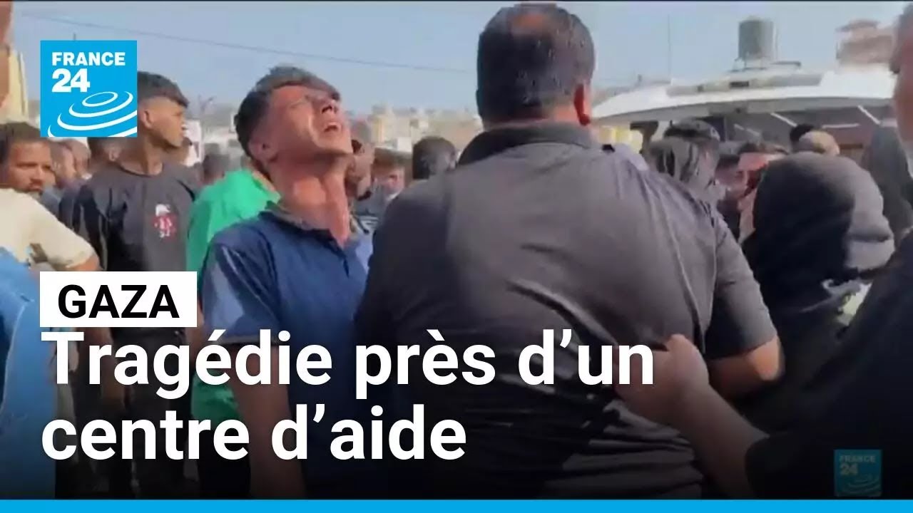 Gaza : tragédie près d’un centre d’aide, Israël nie tout incident • FRANCE 24