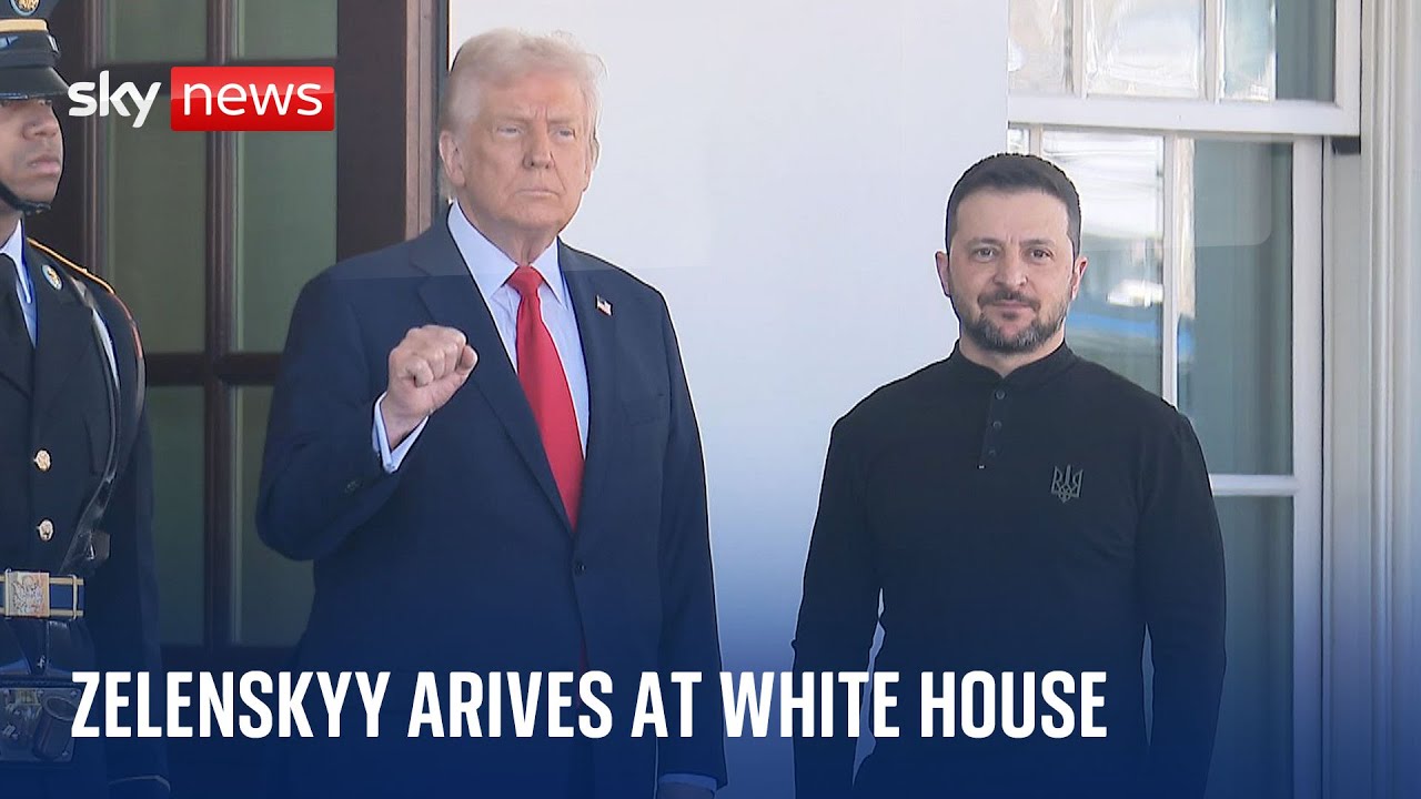 Zelenskyy and Trump meet at White House for crucial talks on Ukraine