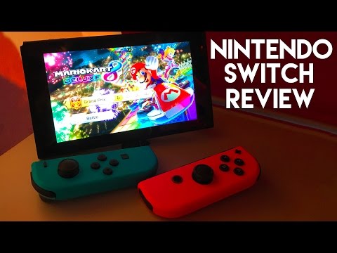 Nintendo Switch HANDS ON REVIEW!! 4+ HOURS W/CONSOLE, CONTROLLERS, GAMES!!