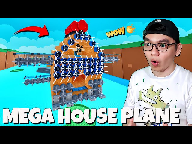 KEREN 1000%!! Buat RUMAH TERBANG & Rakit Pesawat Super GG Banget 🔥🥶🔥 | Build a Plane Indonesia