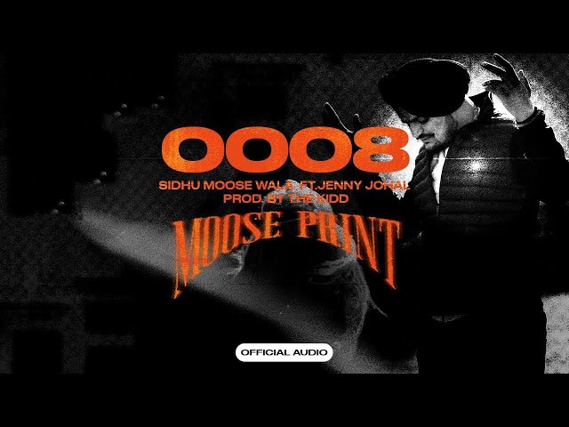 0008 (Official Audio) Sidhu Moose Wala | Latest Punjabi Songs 2025