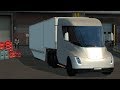 Tesla Semi Truck with Trailer 2019 - ETS2 1.31.x
