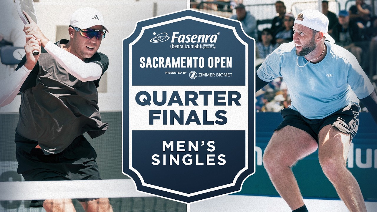 Christopher Haworth v Jack Sock at the Fasenra Sacramento Open