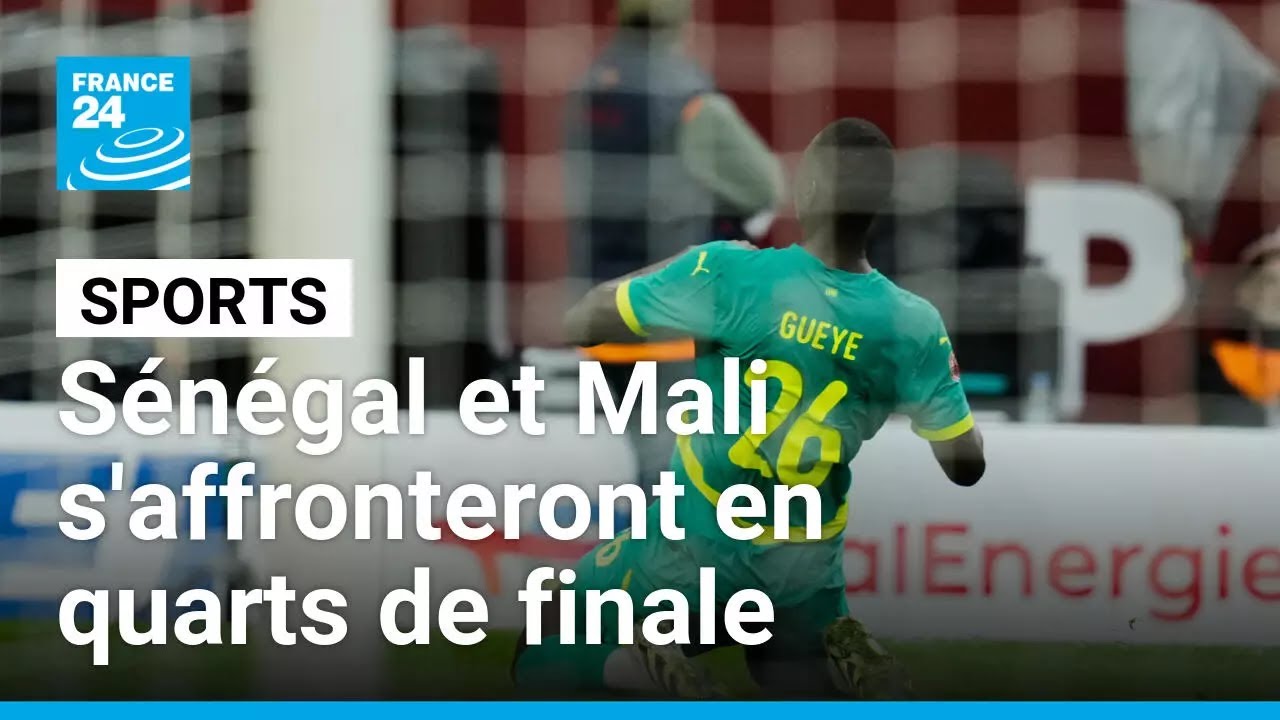 CAN 2025 : le Sénégal et le Mali s'affronteront en quarts de finale • FRANCE 24
