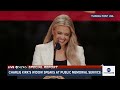 FULL SPEECH: Erika Kirk speaks at Charlie Kirk memorial service - 28:34 min - News - Video