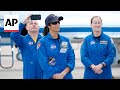 NASA astronauts arrive in Florida for Boeings first human spaceflight