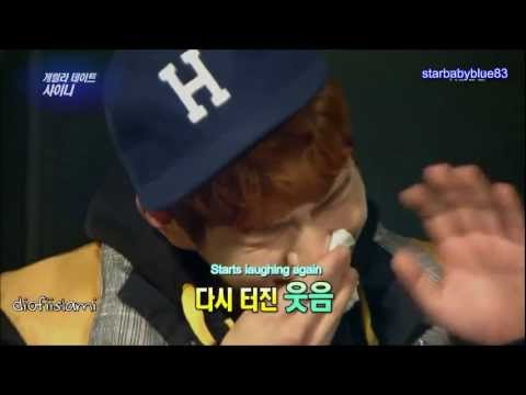 Onew Crying Because Too Funny Moment