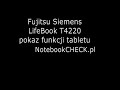 Fujitsu Siemens LifeBook T4220 Tablet - NotebookCHECK.pl