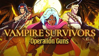 Vampire Survivors: Operation Guns DLC feat. Contra - Coming 9th May