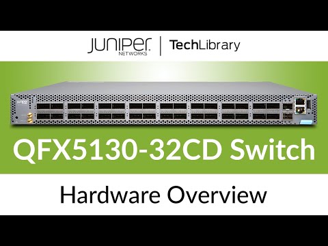QFX5130-32CD Switch Hardware Overview