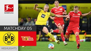 Borussia Dortmund — Union Berlin 4-2 | Highlights | Matchday 5 – Bundesliga 2021/22