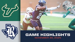 Game Highlights: South Florida vs Rice (Nov. 30, 2024)